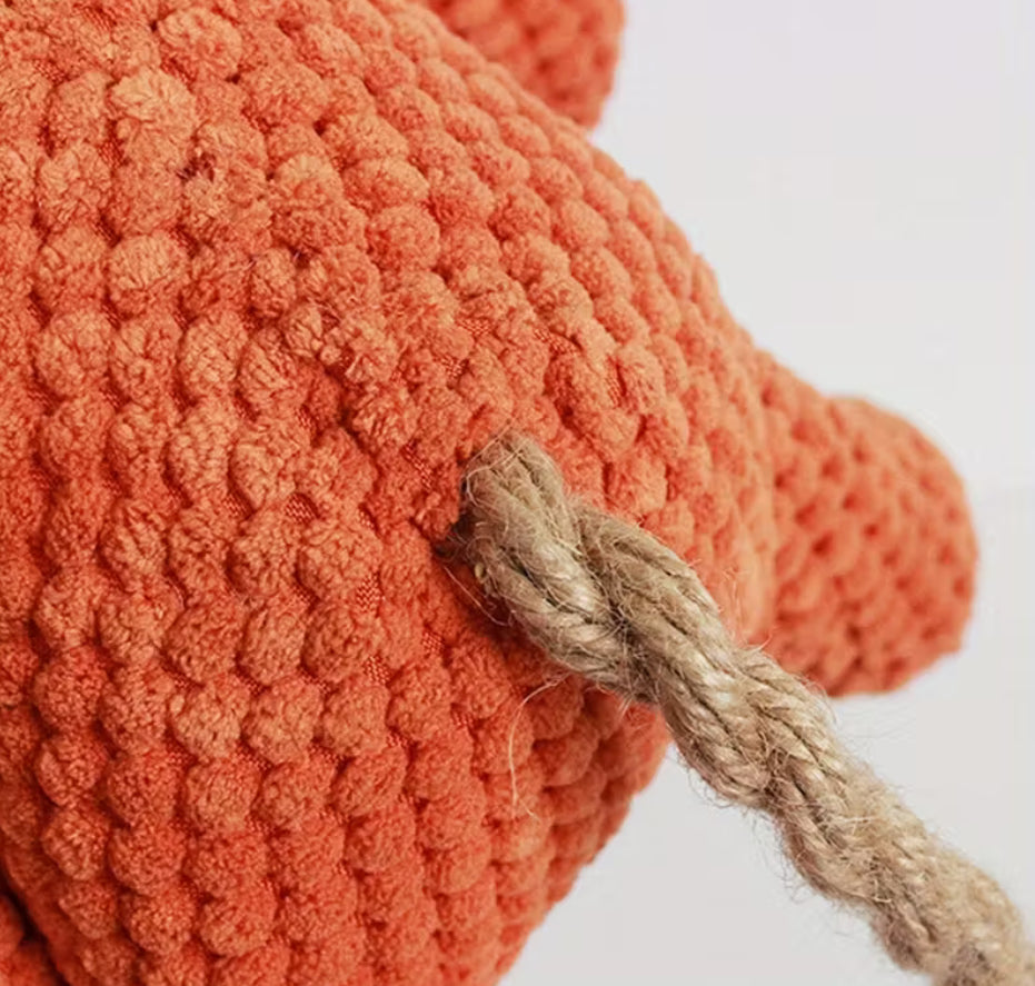 Interactive Plush Rabbit Dog Toy