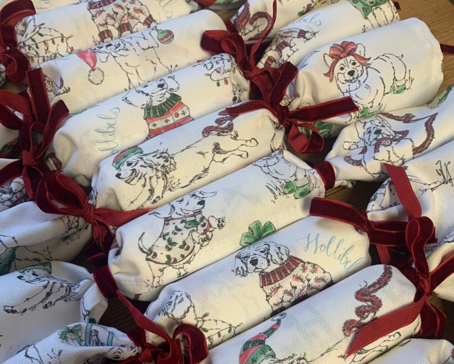 Christmas Placemat Crackers