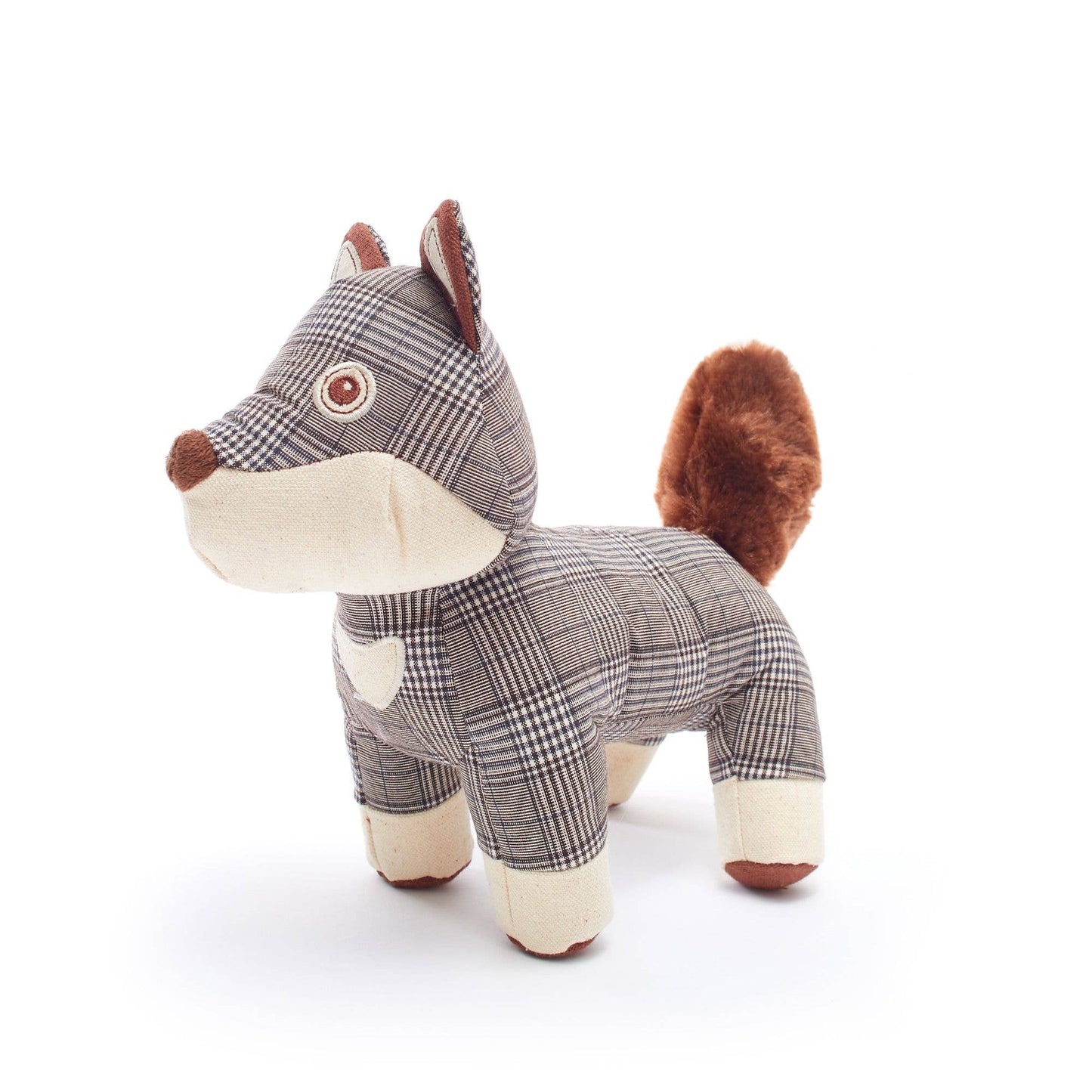 Fredster Fox Tweed Dog Toy