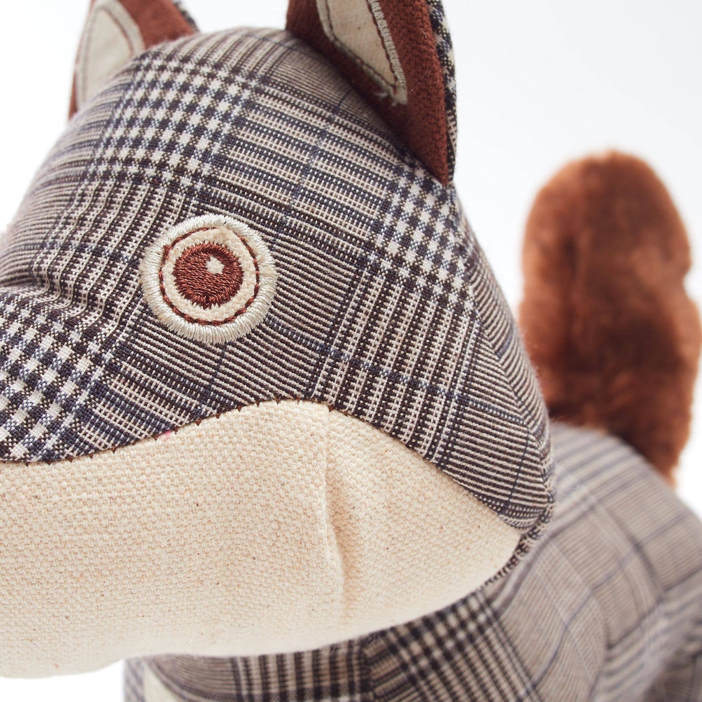 Fredster Fox Tweed Dog Toy