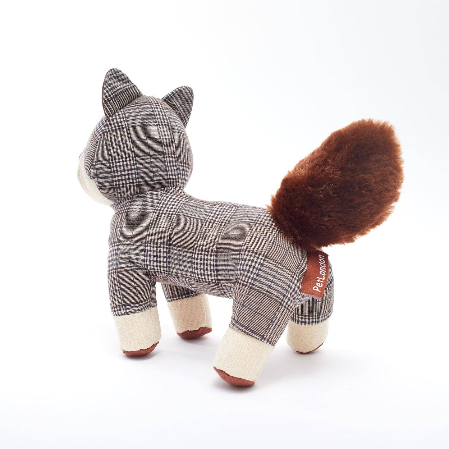 Fredster Fox Tweed Dog Toy