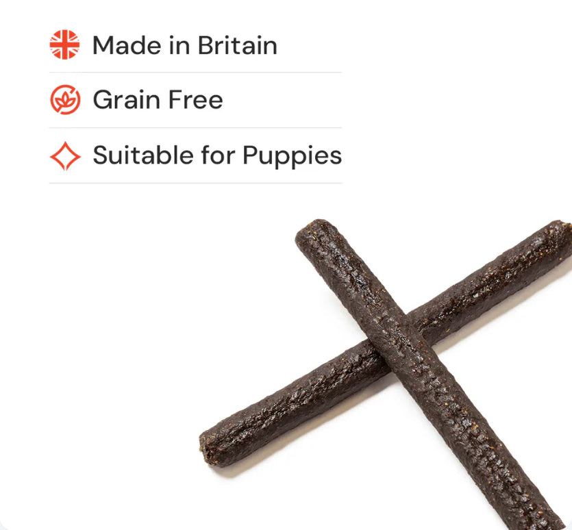 Sticks, Twists, Sausages, Burgers & Bars