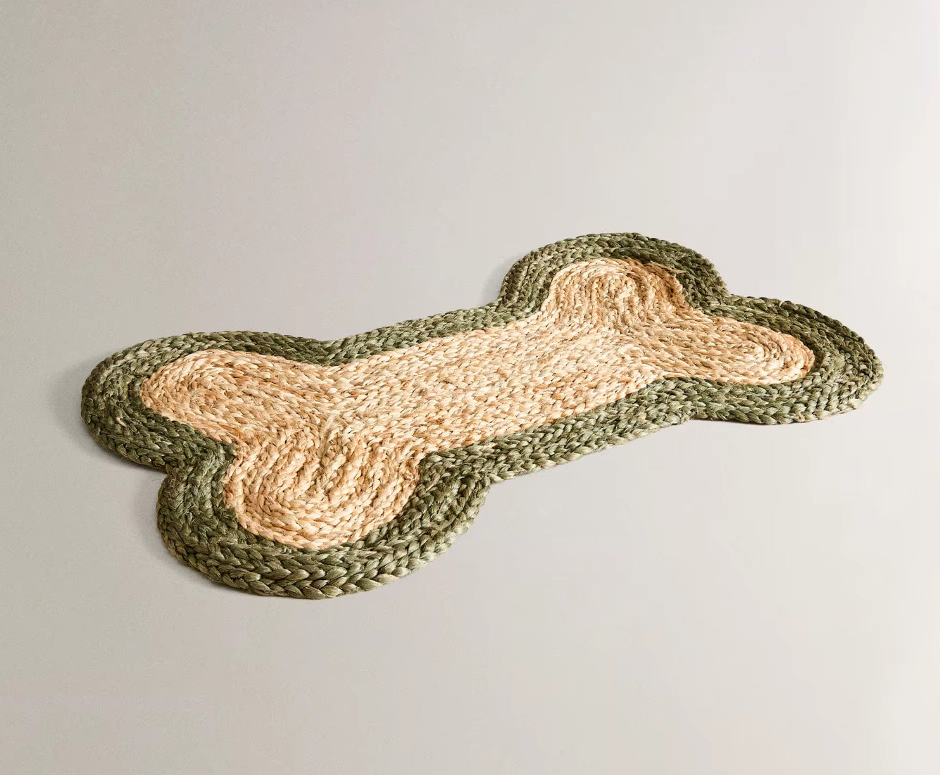 Jute Bone Shaped Mat