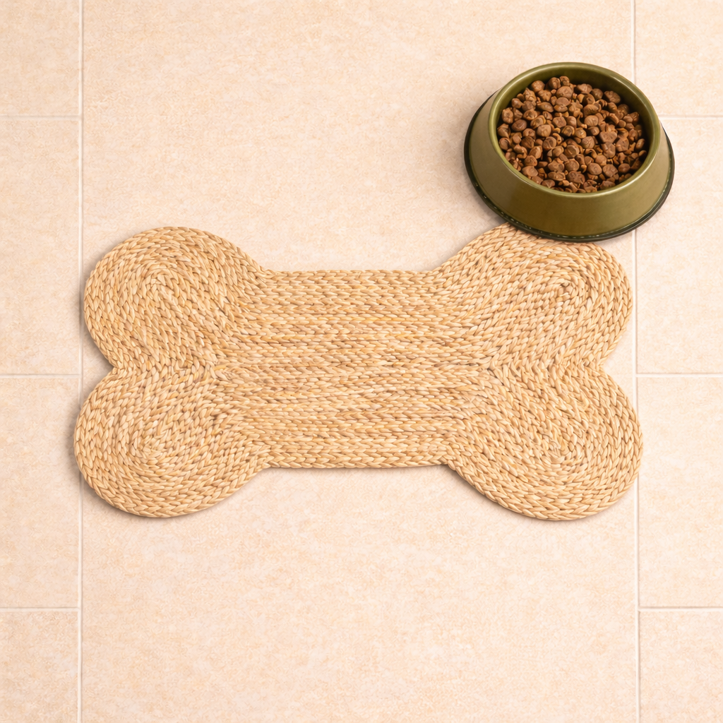 Jute Bone Shaped Mat