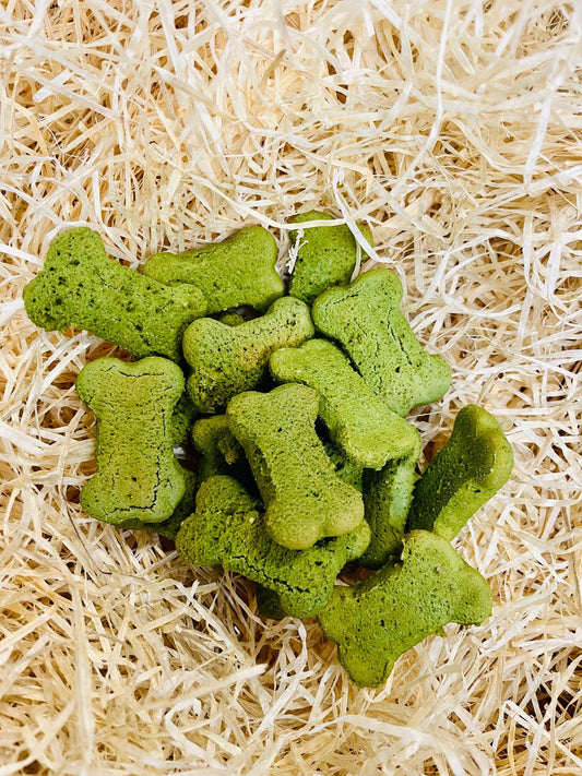 Minty Breath Biscuit Bones