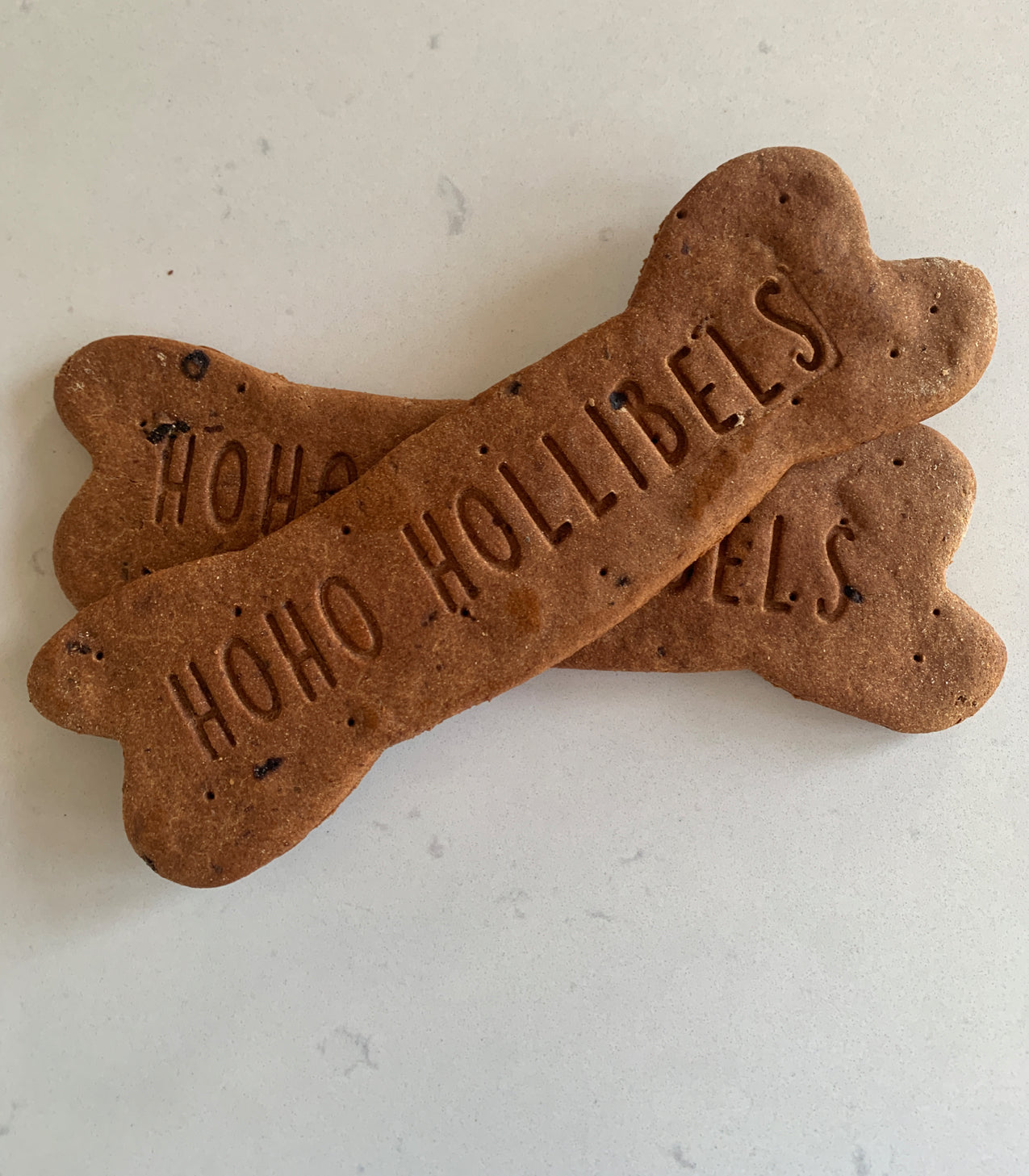 Large HO HO Biscuit Bones
