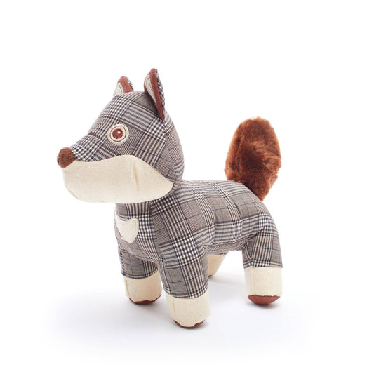 Fredster Fox Tweed Dog Toy