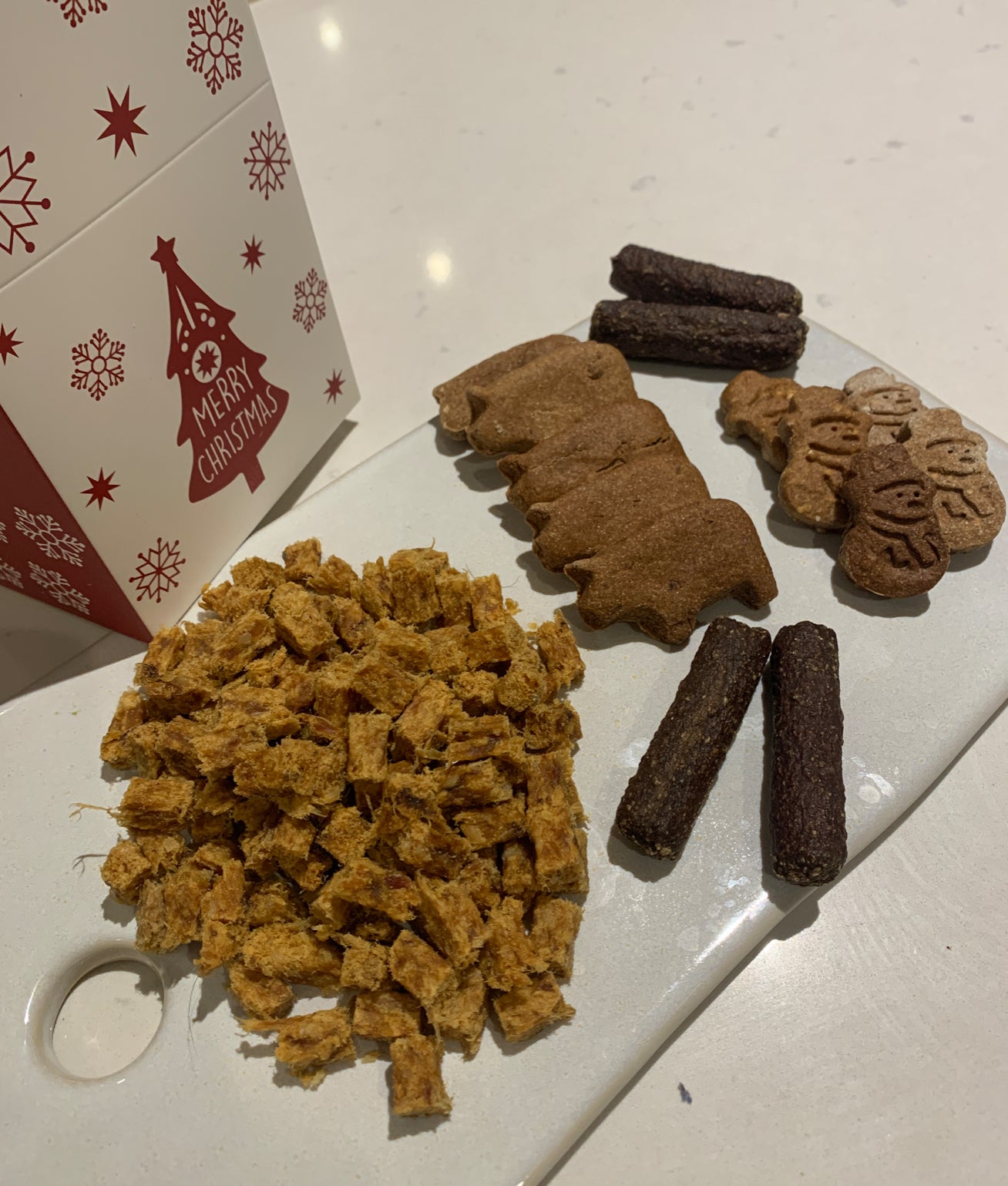 Christmas Gift Box with Treats