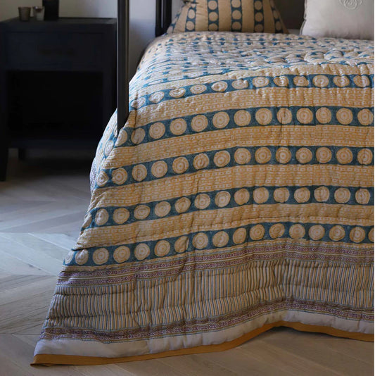 Reversible Prisha Quilt/bedspread