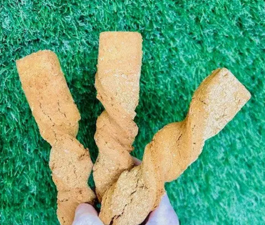 Peanut Butter & Coconut Twists