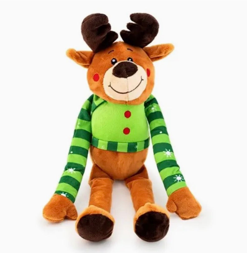Reindeer Dog Toy with Long Limbs