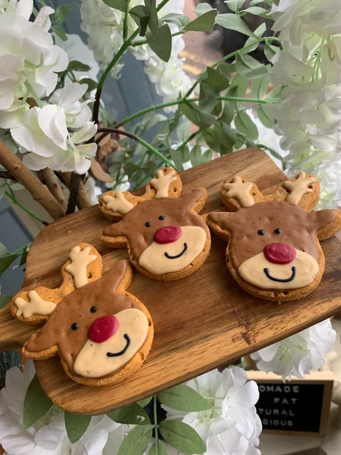 Handmade Christmas Themed Biscuits