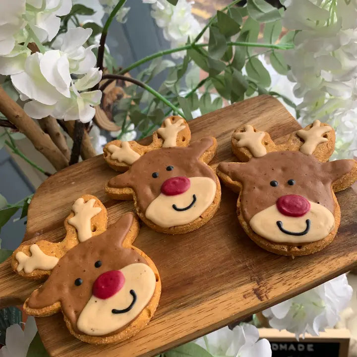 Handmade Christmas Themed Biscuits