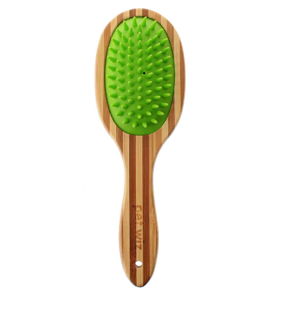 Double Sided Bamboo Brush